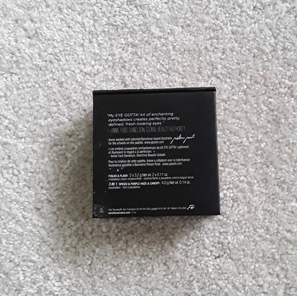 NEW Benefit Eyeshadow palette Annie Eye Collection kit